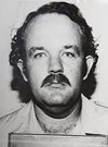 In 1980, David Alan Gore was sentenced to prison for five years for armed trespassing of a vehicle when he was found hiding in the back seat of a woman’s car with a gun. He served 1 year. In 1981, he began eliminating witnesses. David Gore was executed in 2012 and read from a written statement accepting responsibility for his actions and asking for forgiveness. He claimed he found Jesus. (Photo: murderpedia.org) 
