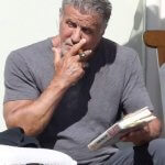 Sly Stallone reading HUNTER by James Byron Huggins